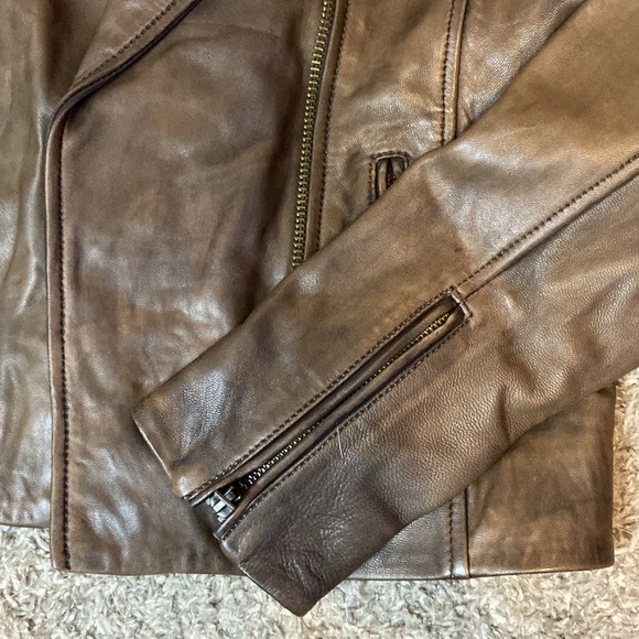 Lucky Brand Leather Jacket - Picture 7 of 7